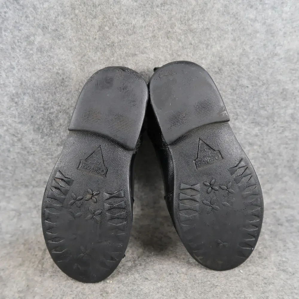 Oshkosh B'Gosh Shoes Kids Toddler 12 Boots Black Zip Casual Girls Buckle Detail
